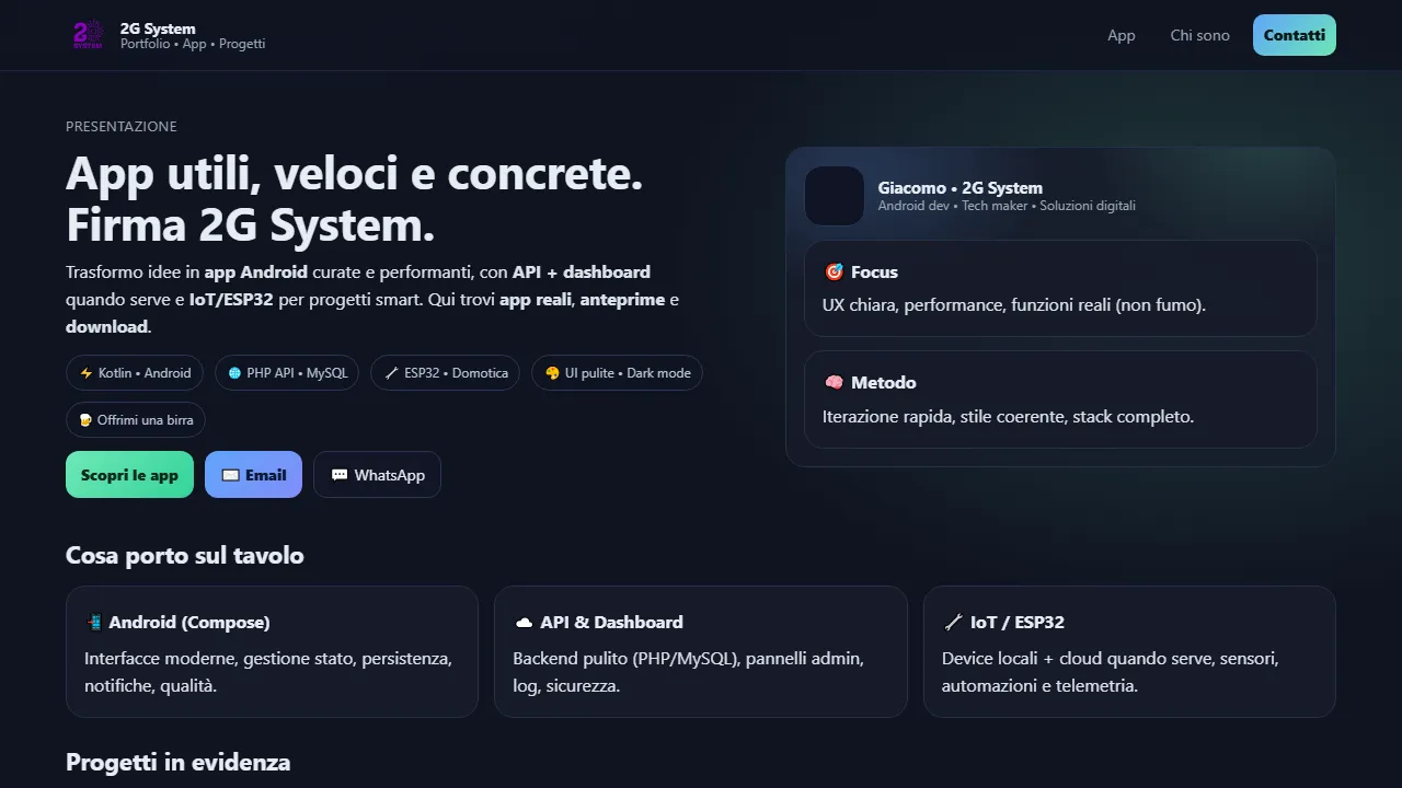 2gsystem.com - CRM Software for Client Relationship Management screenshot