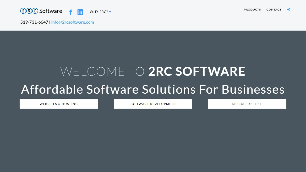 2rcsoftware.com - Software Engineer's Free Outdoor Resources screenshot