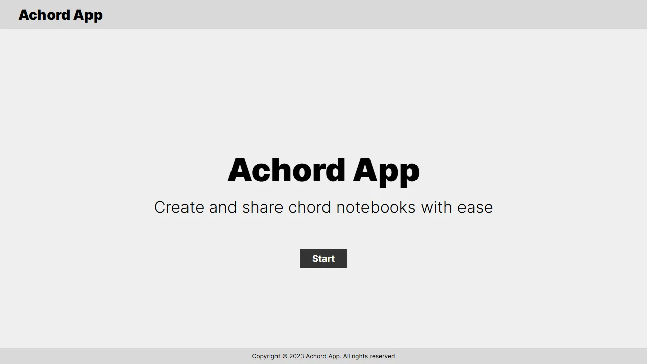 achordapp.com - Enhanced Chord Writing Experience for Musicians screenshot