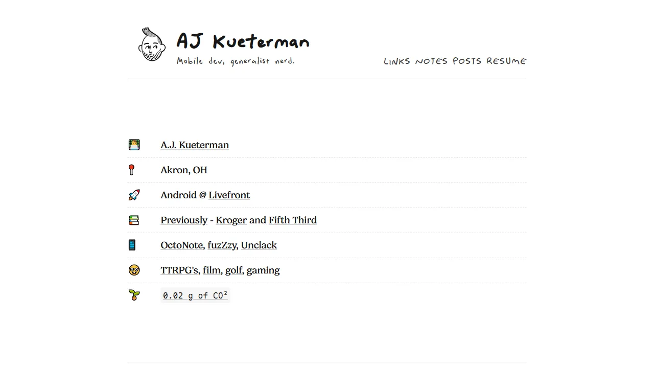 ajkueterman.dev - Automatic Microphone Mute Utility for Mac screenshot