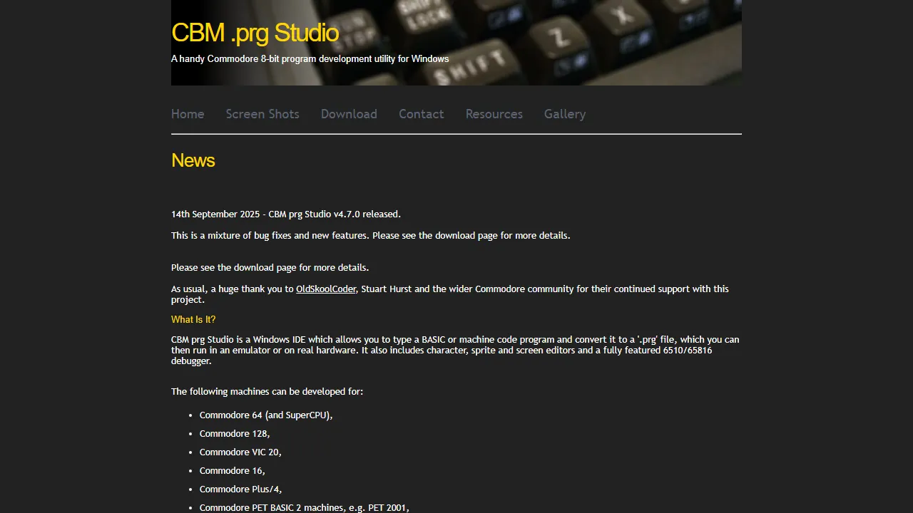 ajordison.co.uk - Indie Game Creator Studio for Developers screenshot