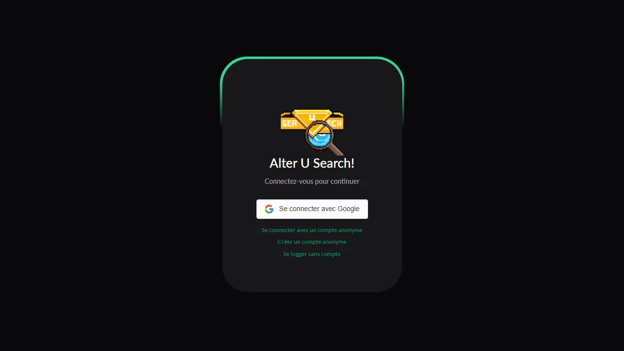 alterusearch.ovh - Game Item Search Website screenshot