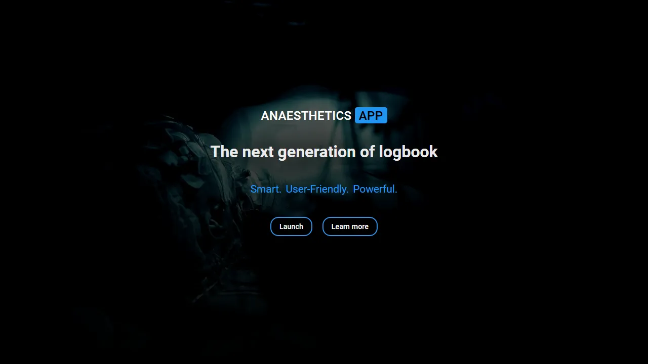anaesthetics.app - Anaesthesia Logbook PWA for Medical Professionals screenshot
