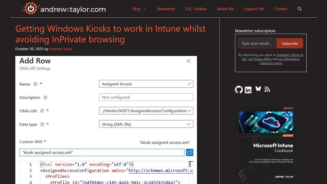 andrewstaylor.com - Virtual Desktop Management Software screenshot
