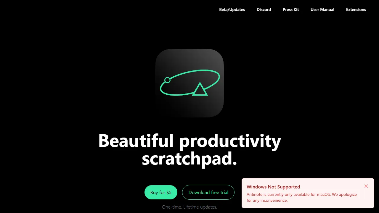 antinote.io - Android Utilities App - DriveDX Utility Warehouse screenshot