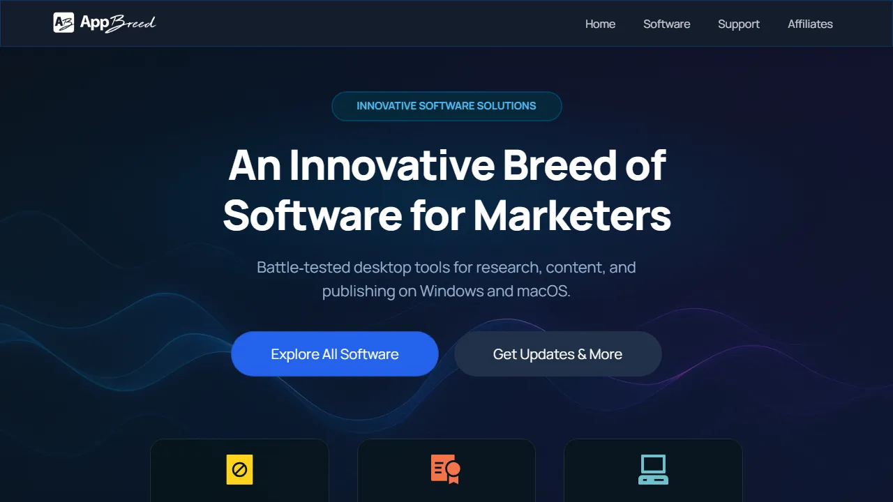 appbreed.com - Android Studio Software Mobile Application Platform screenshot