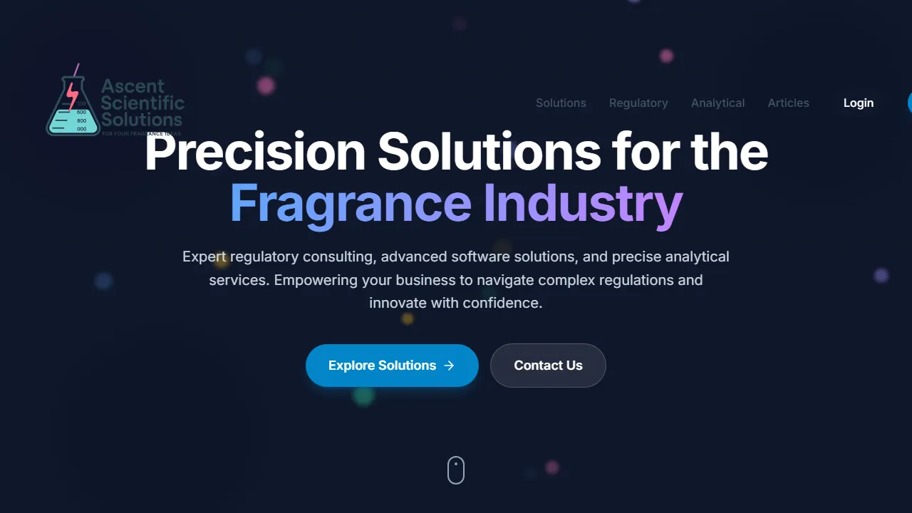ascent-scientific.com - Industry App Development and Improvement screenshot