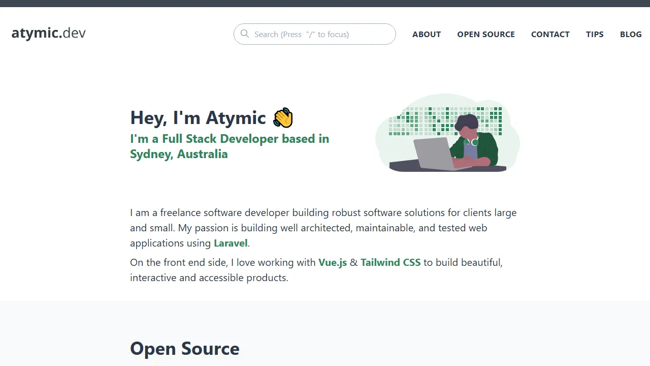 atymic.dev - Free Calendar Link Tool for Google Calendar screenshot