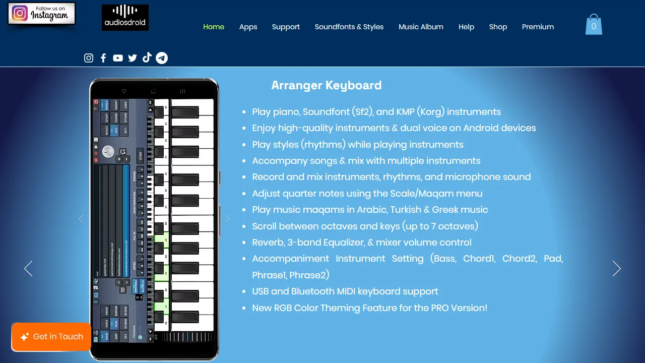 audiosdroid.com - Online MP3 Cutter and Audio Editor screenshot