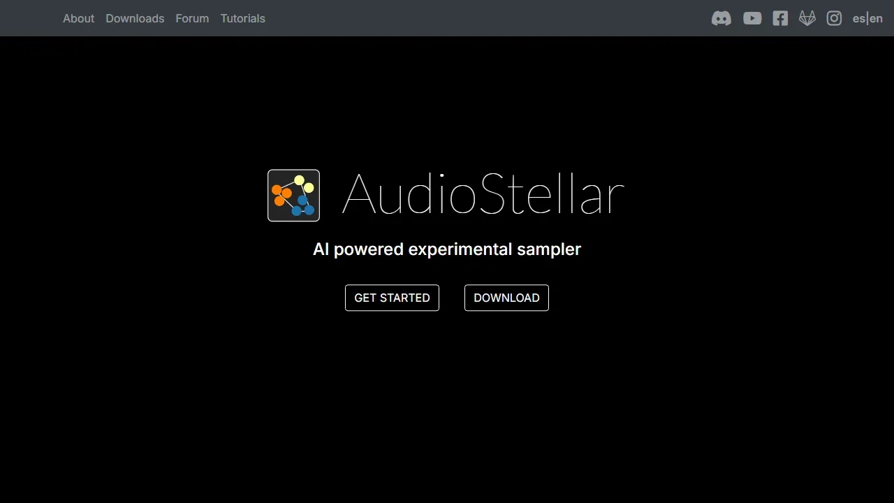 audiostellar.xyz - Free and Open Source Audio Software screenshot