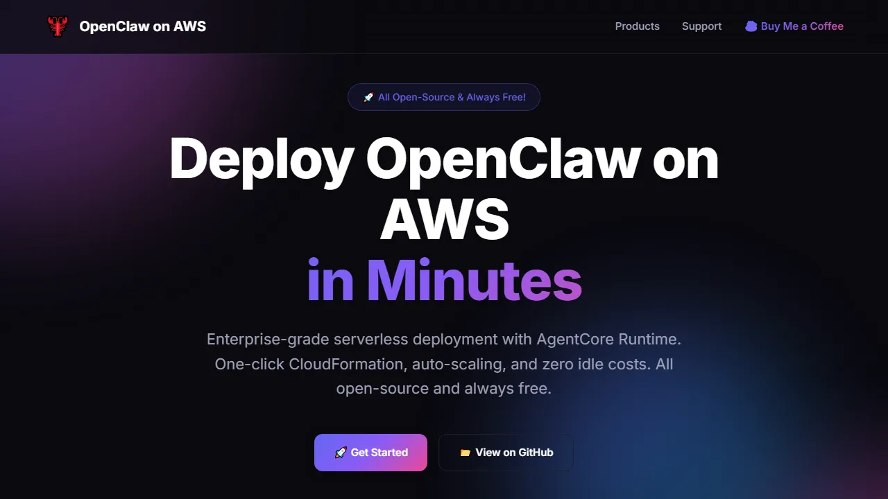 awsopenclaw.com - Neurotech Devices and AI Systems screenshot