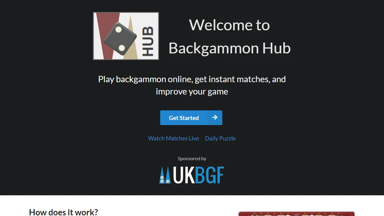 backgammonhub.com - Free Online Game To Play screenshot