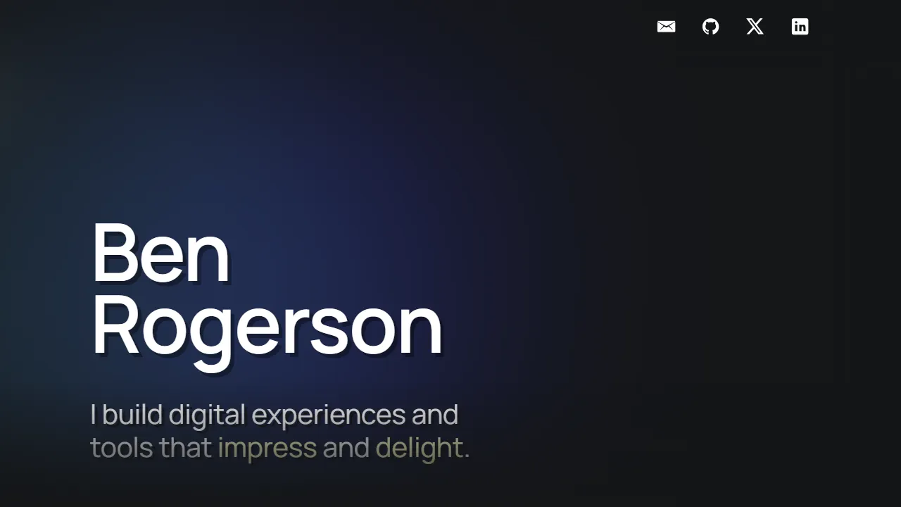 benrogerson.dev - Online Developer Tools to Simplify Coding screenshot