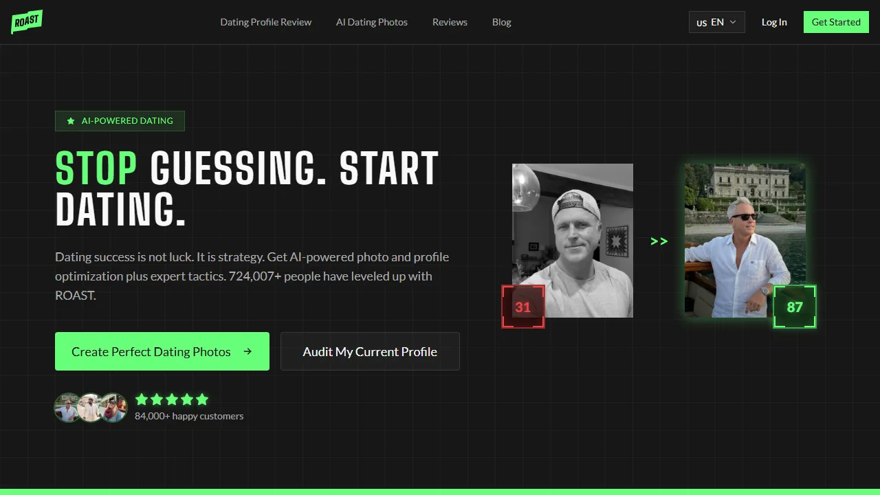beyondmatching.com - Dating Profile Feedback for More Matches screenshot