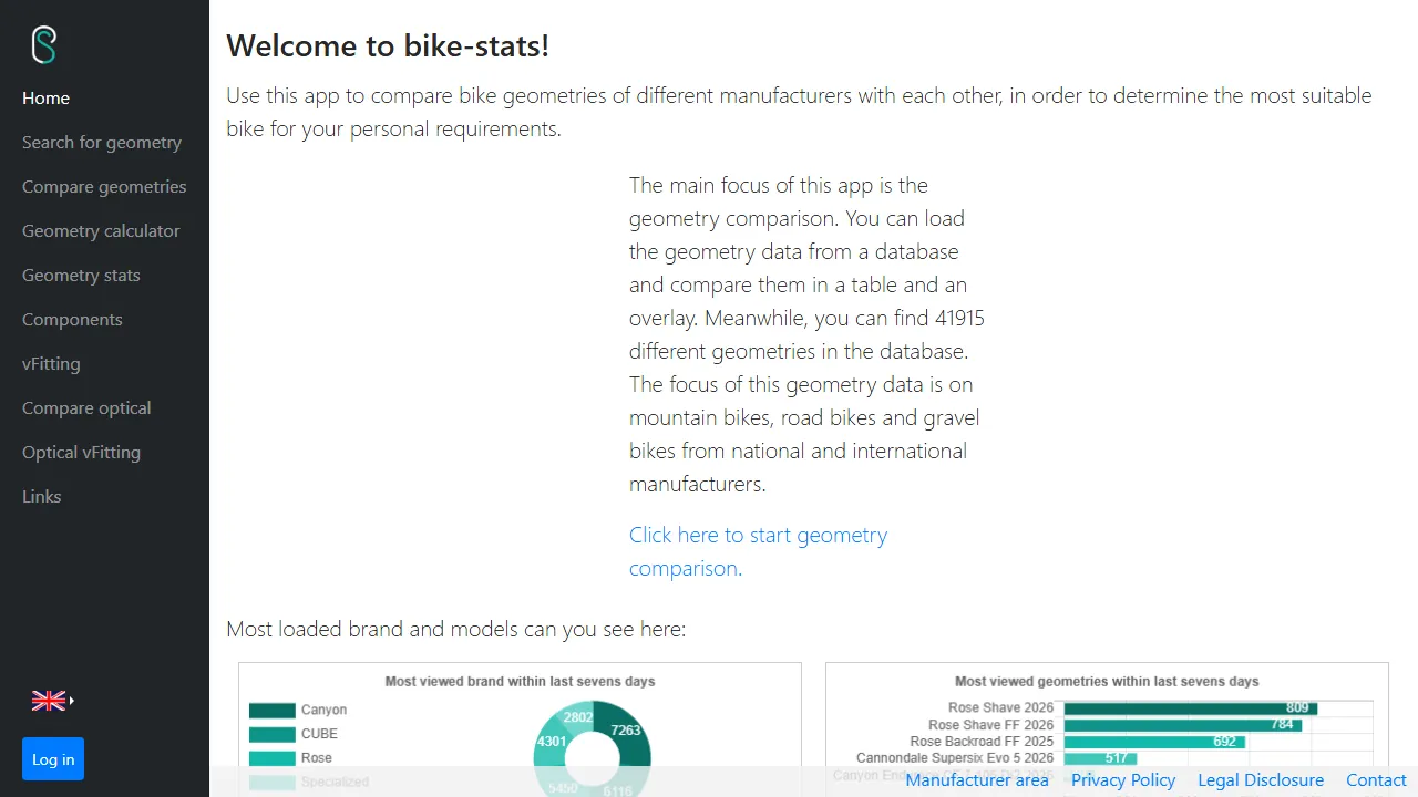 bike-stats.de - Cycling Data Analysis Tool Online screenshot