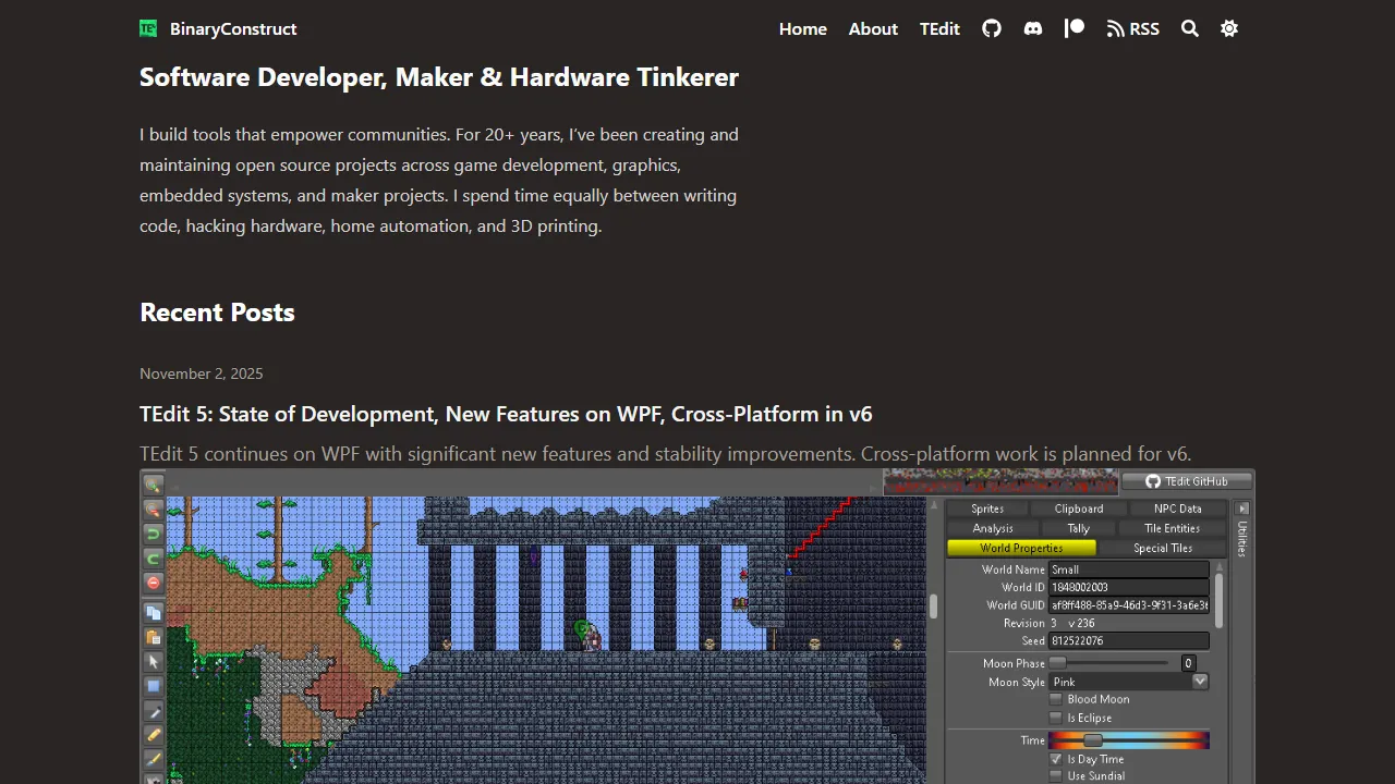 binaryconstruct.com - Map Chart Maker - DND Map Editor screenshot