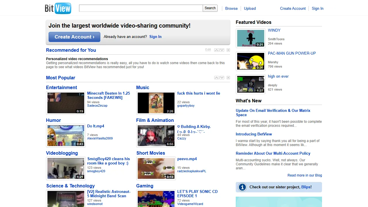 bitview.net - Stream Video Service Platform for Short Videos screenshot