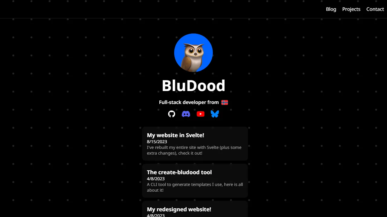 bludood.com - Free Online Developer Tools for Java Programs screenshot