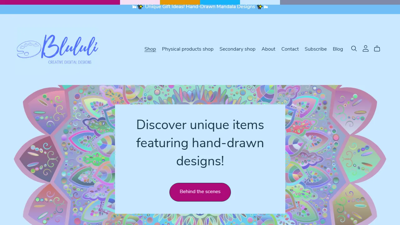 blululi.it - Buy Me Coffee Web Application screenshot