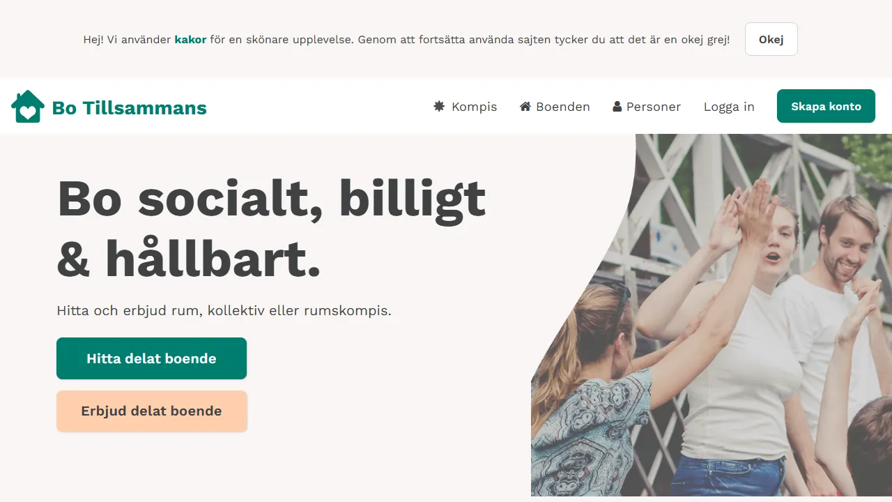 botillsammans.nu - Roommate Finder for Shared Living screenshot