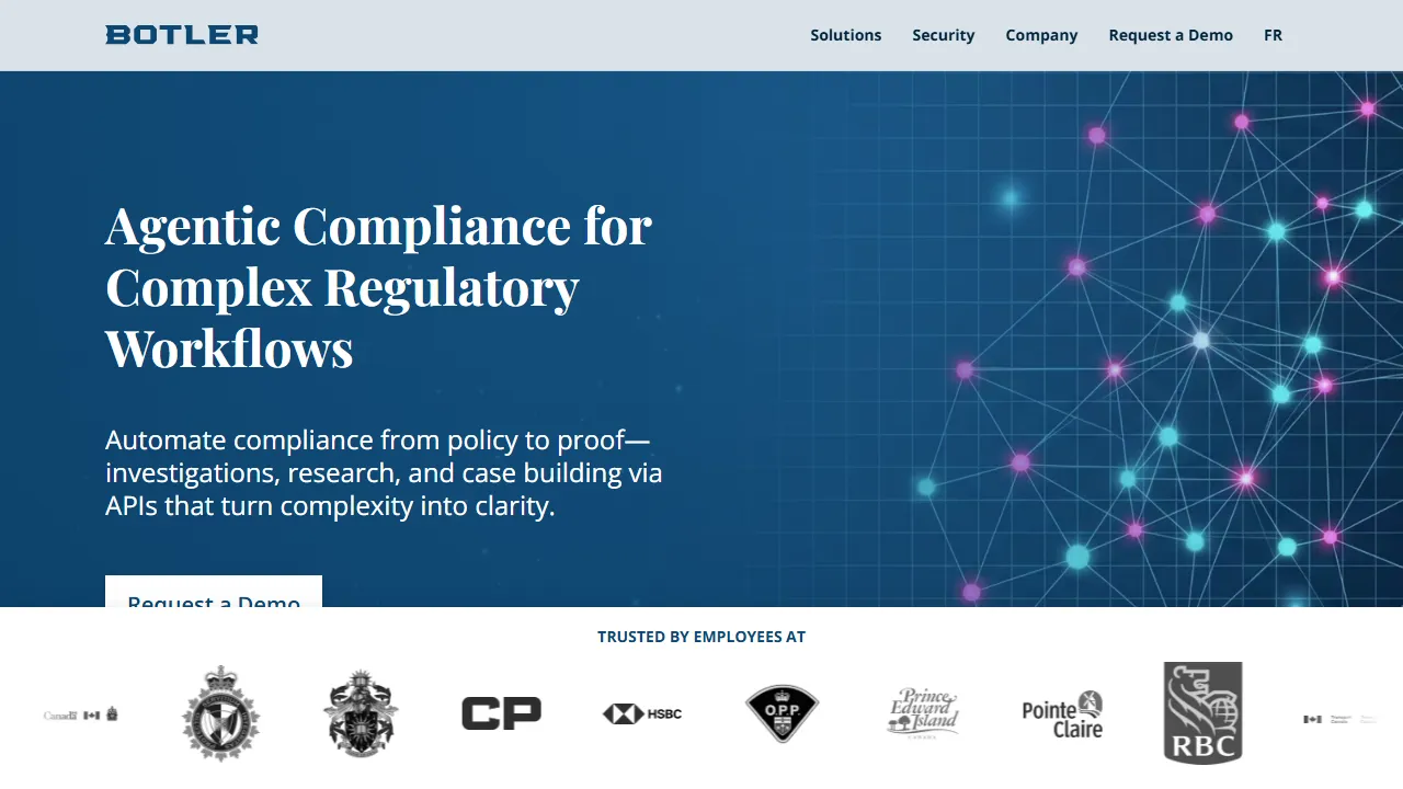 botler.com - AI Tracks Corruption in Public Institutions screenshot