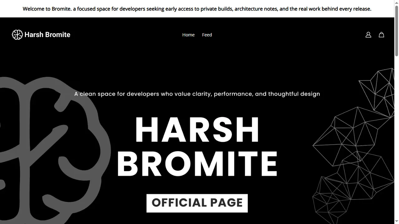 bromites.com website screenshot