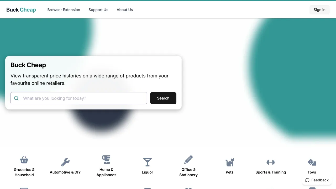 buck.cheap - Amazon Price Tracker to Monitor Product Prices screenshot