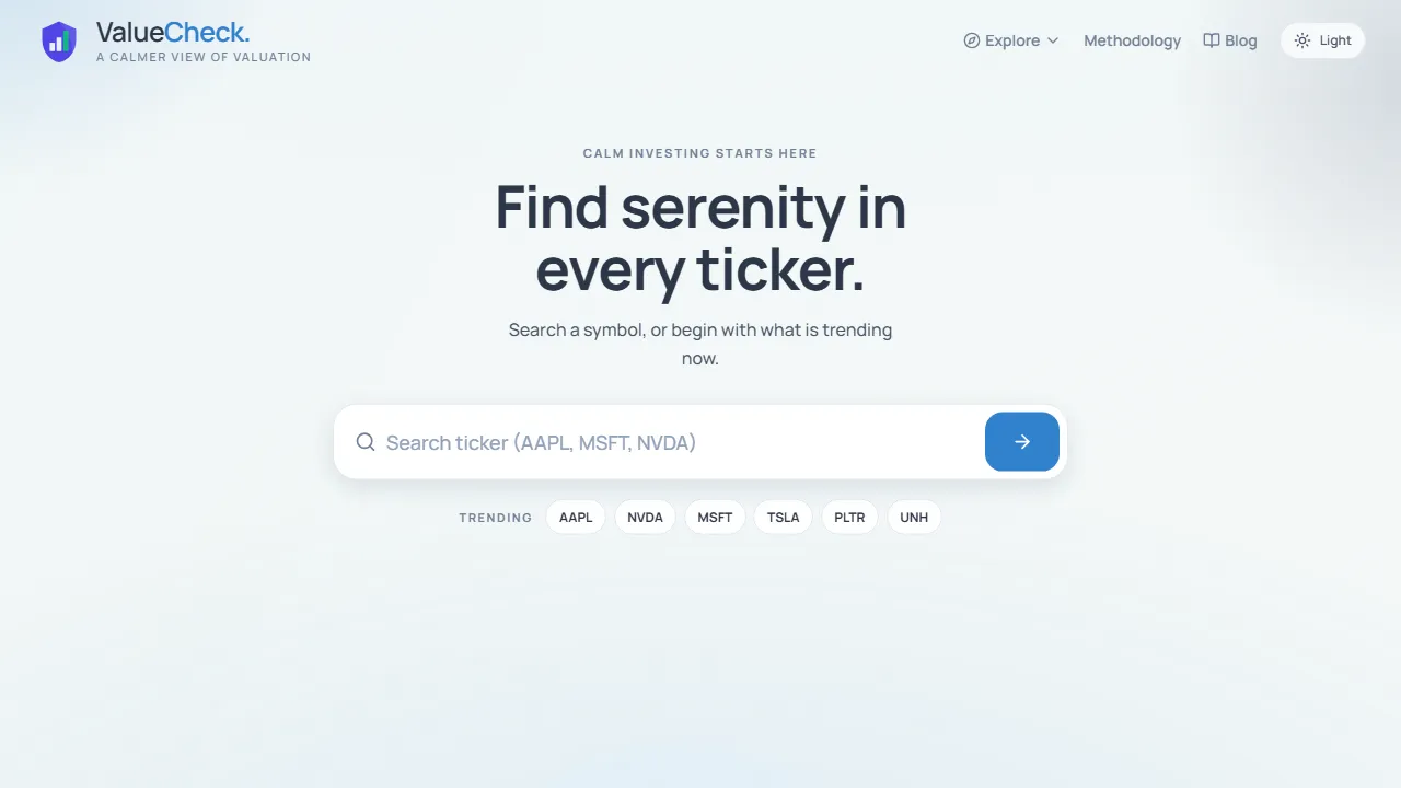 buffetbot.vercel.app - Meta Stock Software for Investment Analysis screenshot