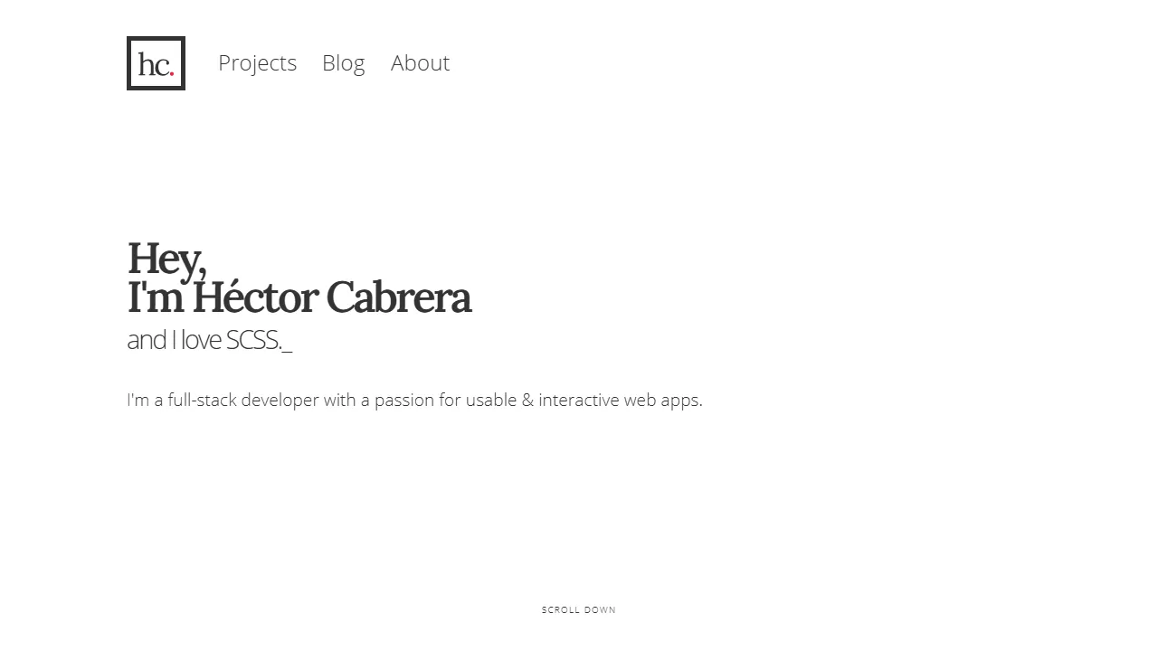 cabrerahector.com - WordPress Plugin For Popular Content screenshot