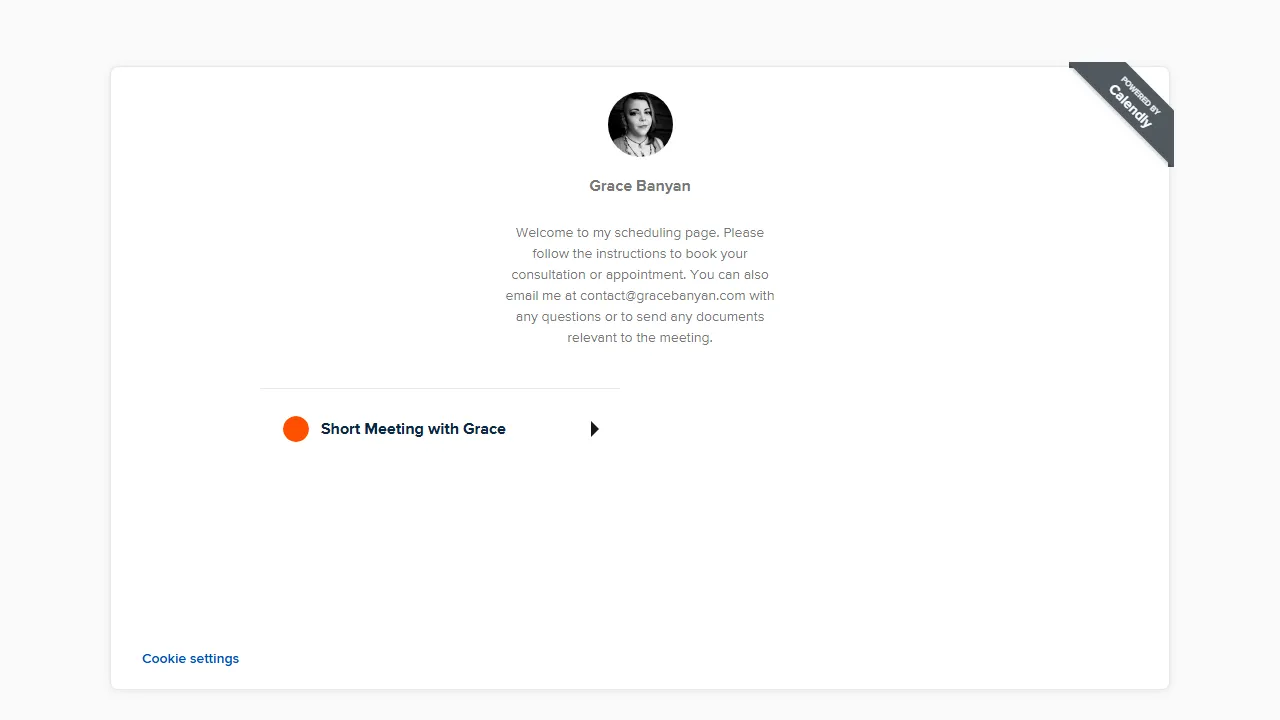 calendly.com - Staff Scheduling Software Microsoft Bookings Alternative screenshot