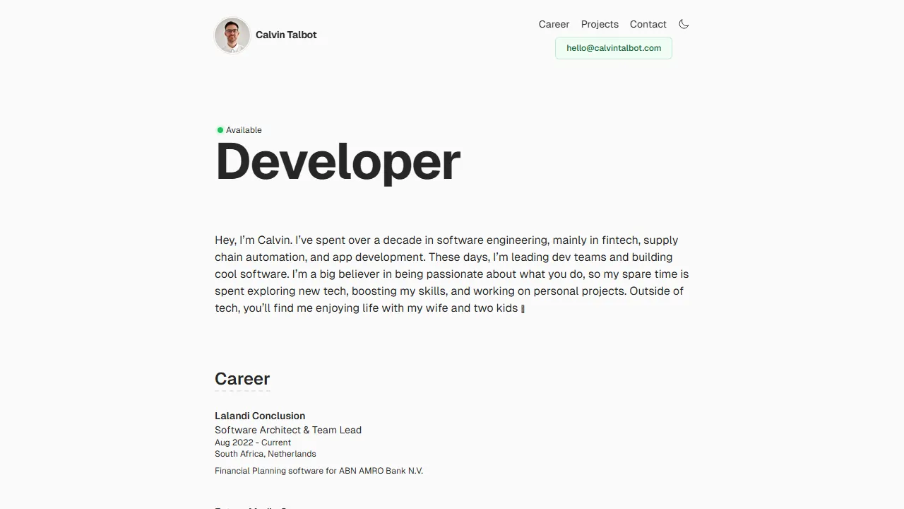 calvintalbot.com - Interactive Checklist Maker for Sharing and Embedding screenshot