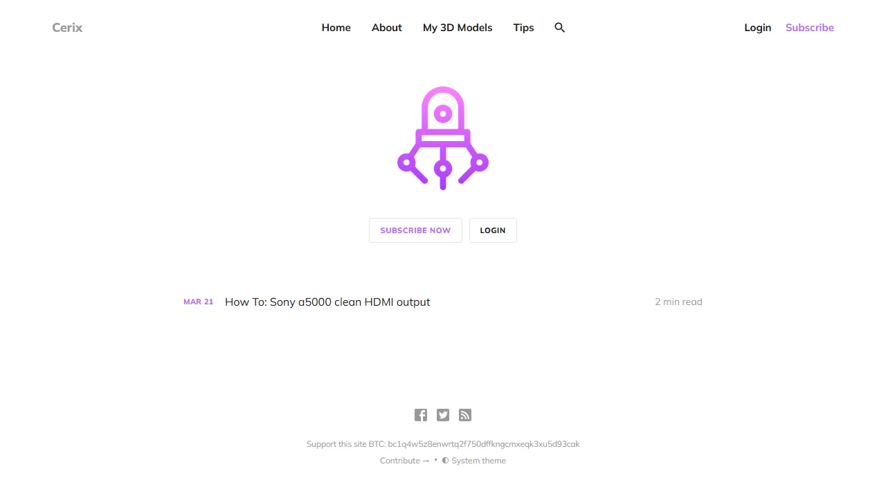 cerix.it - Web Tools and App Development screenshot