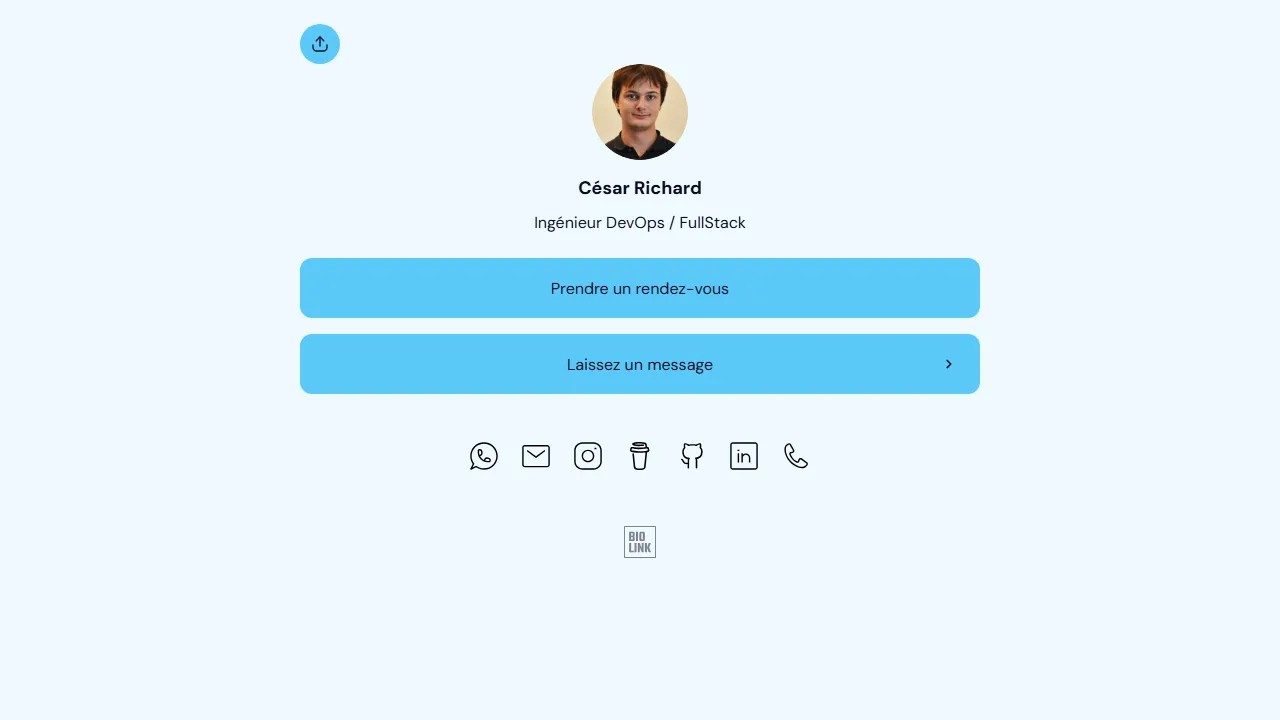 cesarrichard.bio.link - Find My Phone App on Play Store screenshot