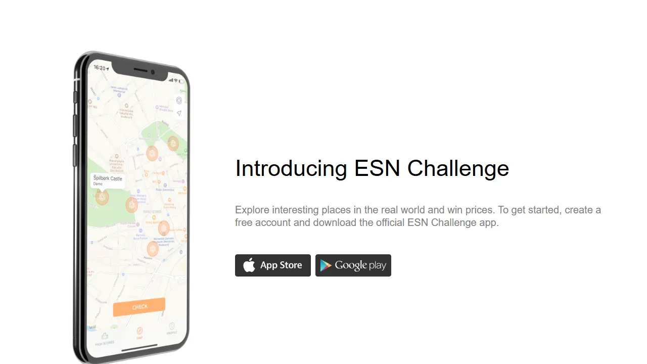 challenge.esncz.org - Mobile App Competition for International Students screenshot