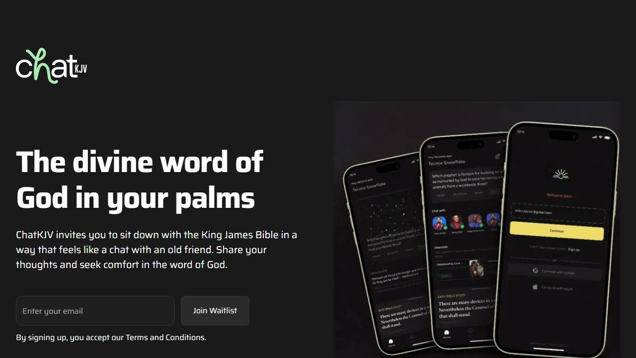 chatkjv.com - Transform Your Spiritual Journey with Scripture screenshot