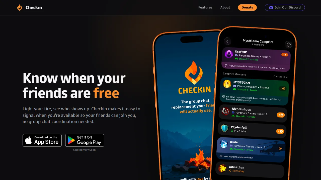 checkinapp.app - Free Time Availability Calendar for Scheduling screenshot