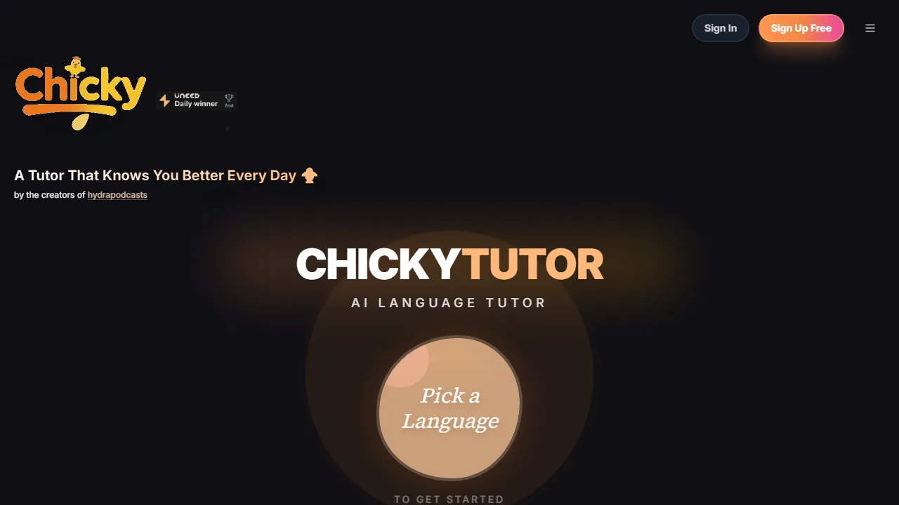 chickytutor.com - Online Language Learning Platform For Tutors screenshot