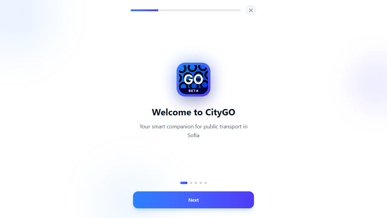 citygo.cc - Navigation App for City Exploration screenshot