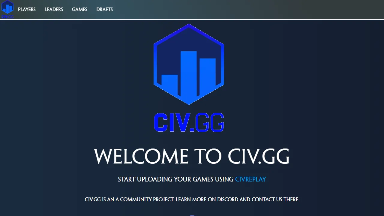 civgg.vercel.app - Tools for Civilization VI Multiplayer Community screenshot