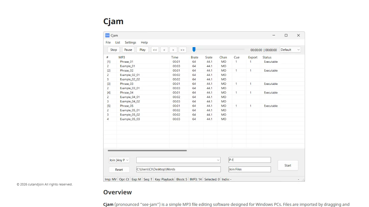 cjmapp.net - Merge PDF Documents Online - Combine Files screenshot