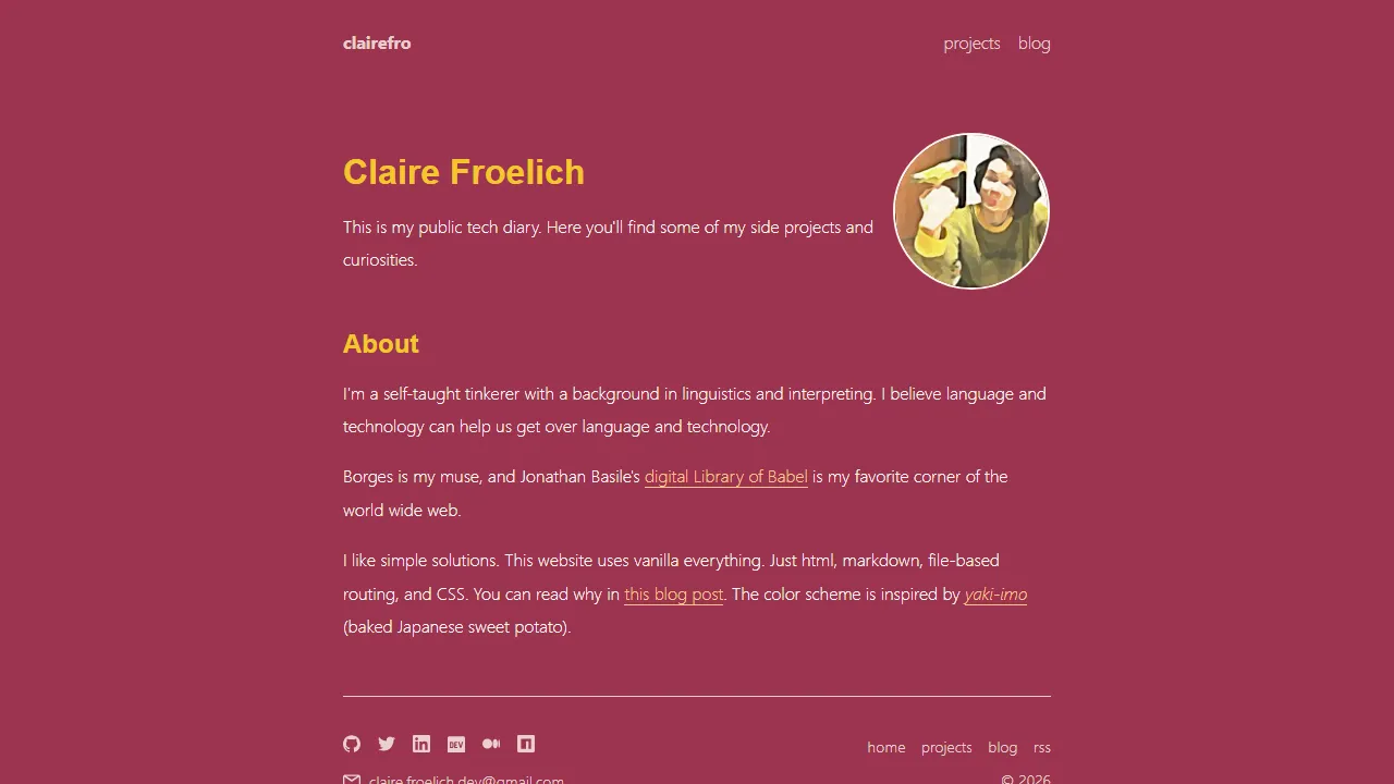 clairefro.dev - Obsidian Plugin Collection for Note Taking screenshot