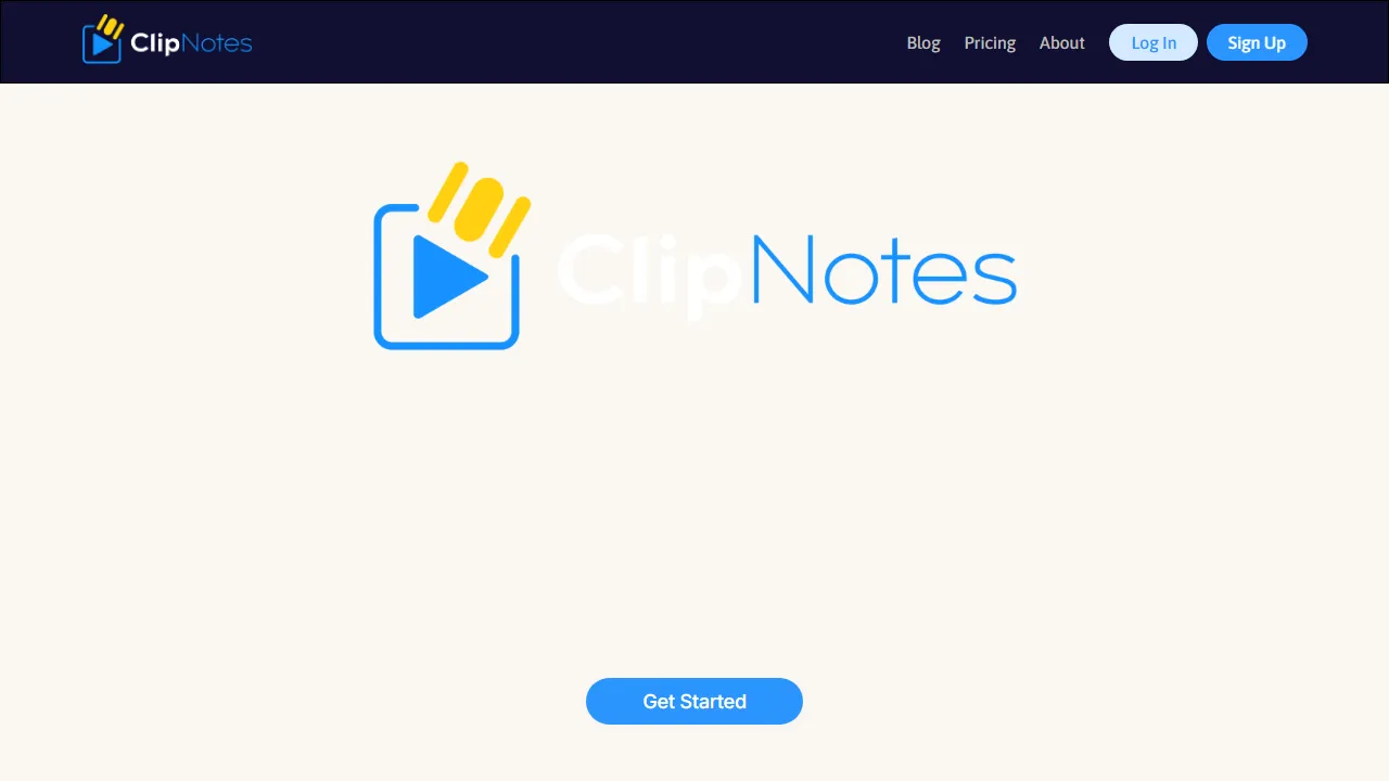 clipnotes.io - Free Note Taking App in Beta screenshot