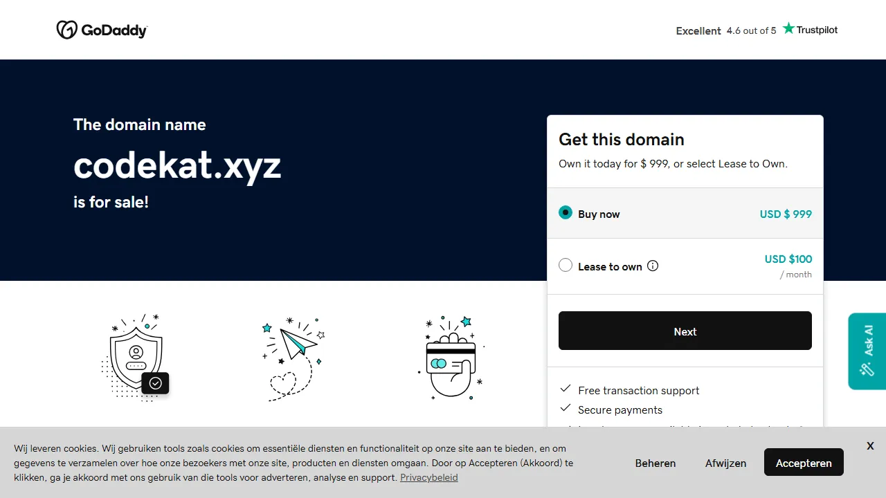 codekat.xyz - Chrome Extension for Social Media Links screenshot