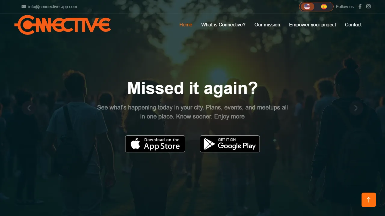 connective-app.com - Mobile App Development and Projects screenshot