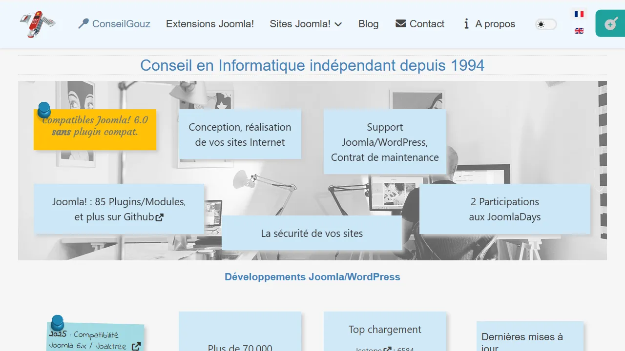 conseilgouz.com - Free Joomla Extensions and Plugins Directory screenshot