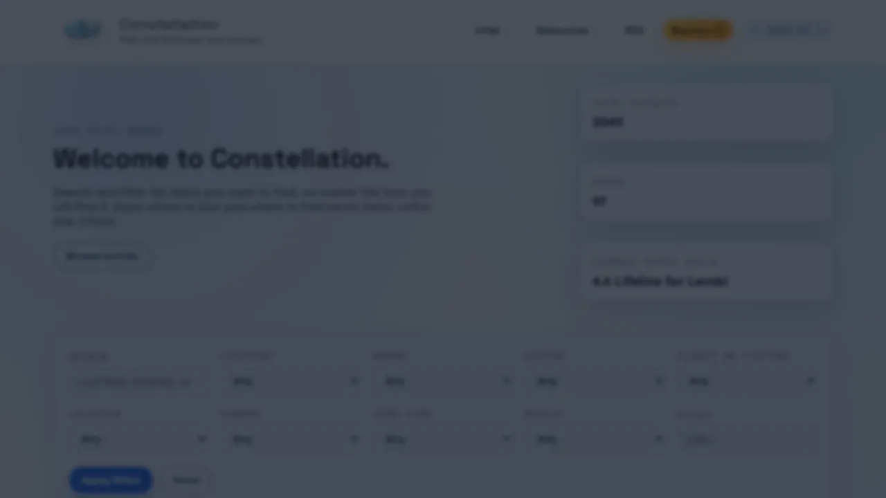 constellationintel.com - Game Information Website for Star Citizen screenshot