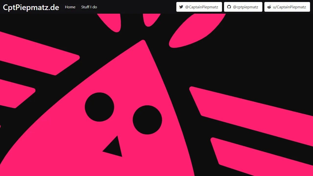 cptpiepmatz.de - AI Chatbot Development Services - Create Chatbot screenshot
