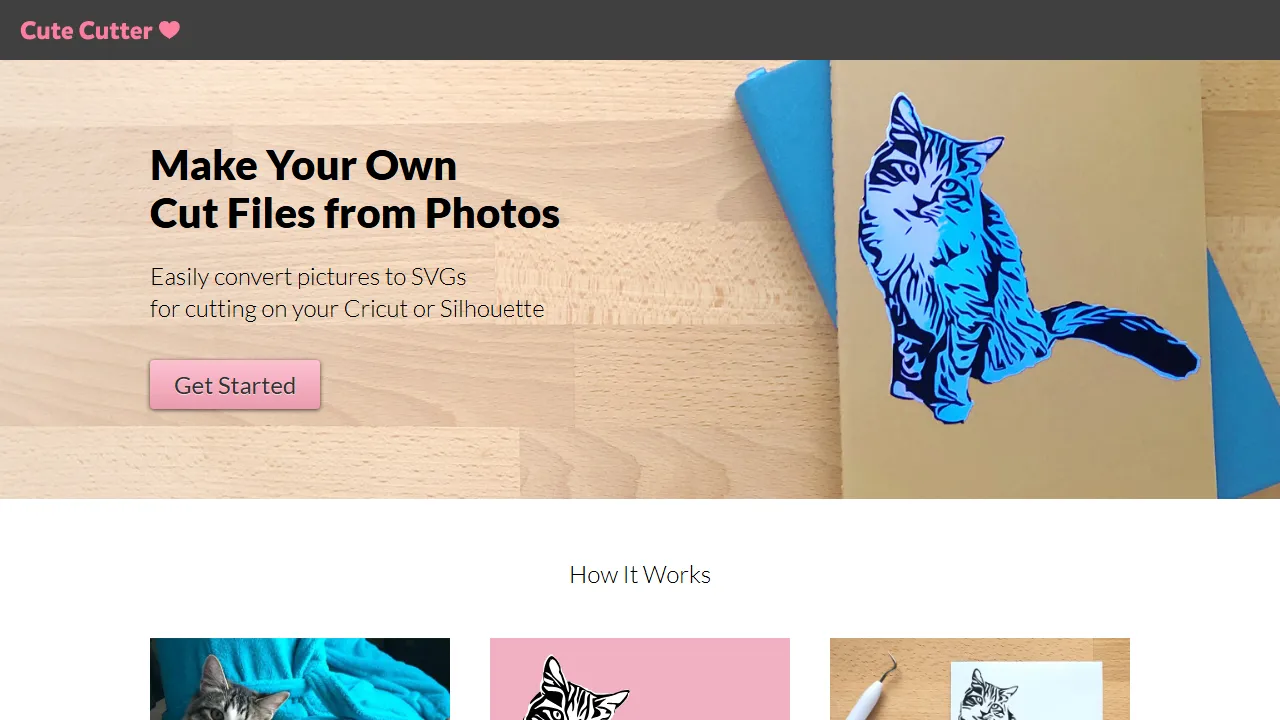 cutecutter.com - Free Online Logo Maker and Logo Creator screenshot