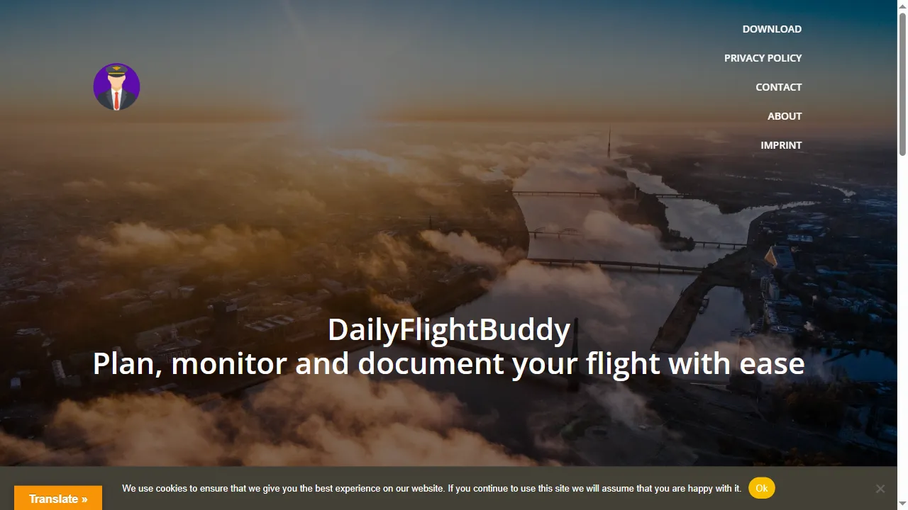 dailyflightbuddy.com - Pilot's Flight Tracking Tool screenshot