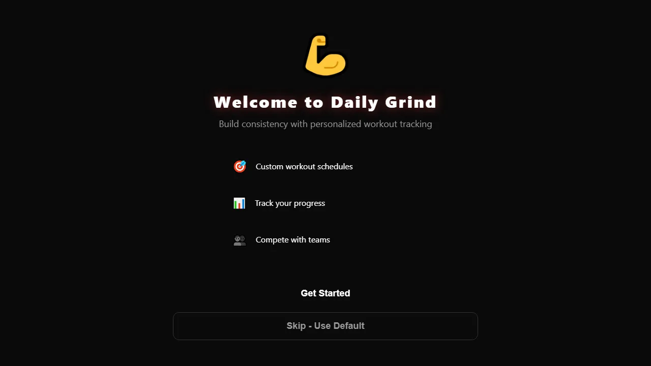 dailygrind-d4c5adb5abce.herokuapp.com - Free Simple Habit Tracker App screenshot